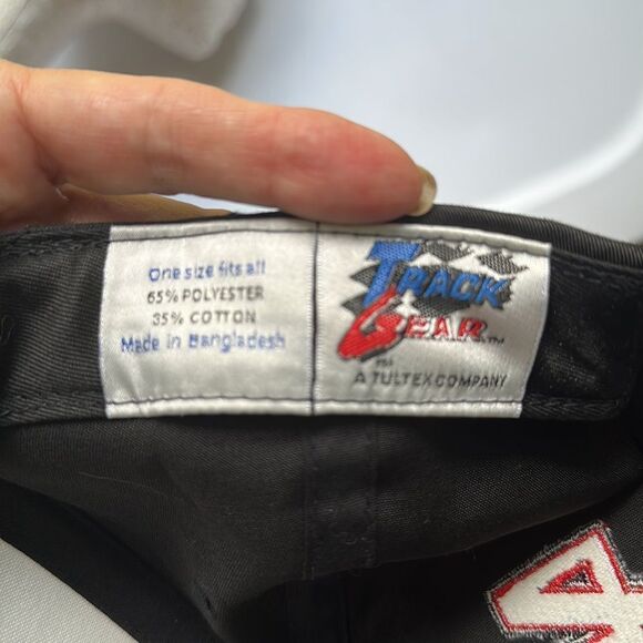 Signed Track Gear Petty Hot Wheels Mattel Racing 44 black snap back cap - Picture 7 of 7